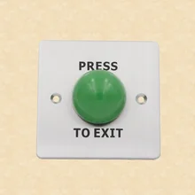 COM NC NO 86*86*25 мм панель из нержавеющей стали дверной Выход кнопочный переключатель для автоматической двери ворота система контроля доступа 12VDC