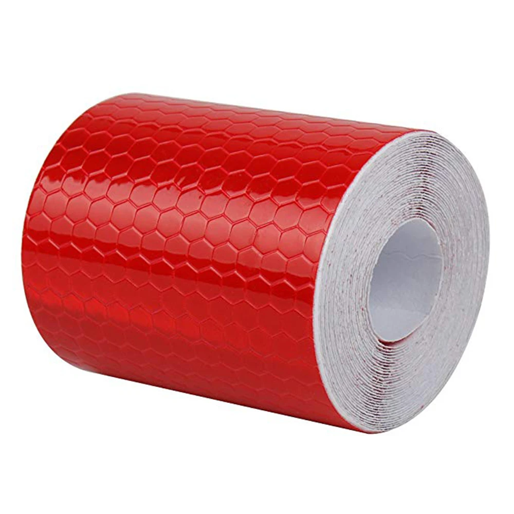 

1PC Car Reflective Strip Vehicle Stickers Bicycle Motorcycle Bike Safety Warning Self Adhesive Marking Tape Flim Auto Reflector