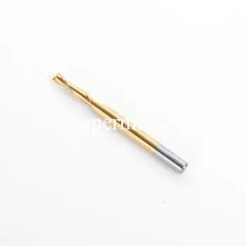 

1x 1/8'' Carbide End Mill CNC Router Cutters Titanium N2 Coated Double Two Flute Spiral Bits 2.5mm x8mm (2LX3.2.508-Tix1pc-US)