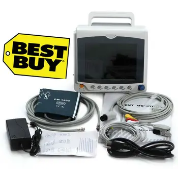 

Hot ICU/CCU Patient Monitor, ECG+NIBP+Pulse Rate+SPO2,Printer optional, CMS6000C
