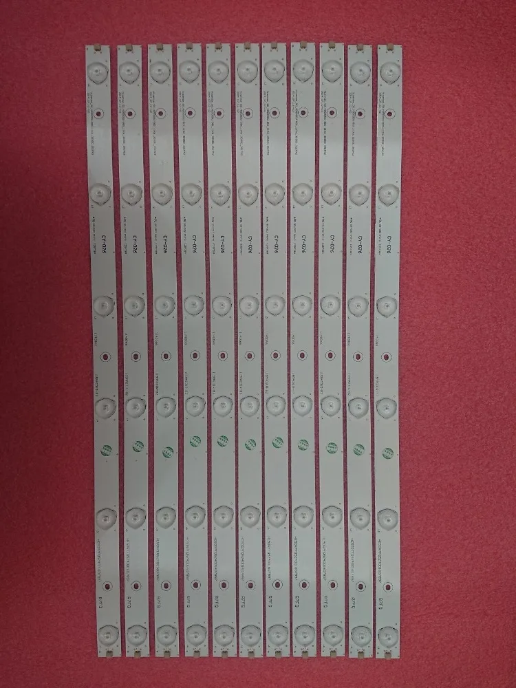 11 шт./компл. светодиодный подсветка полосы для Hisense 50H6C LTDN50K321 LTDN50K321UWTSEU 50CU6000 50_HD500DU