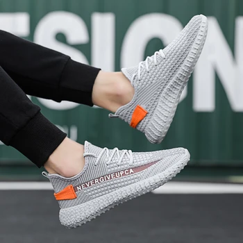

2019New Mesh Men Casual Shoes Men Shoes Lightweight Comfortable Breathable Walking Sneakers Fluorescence Lace-up Mesh shoes
