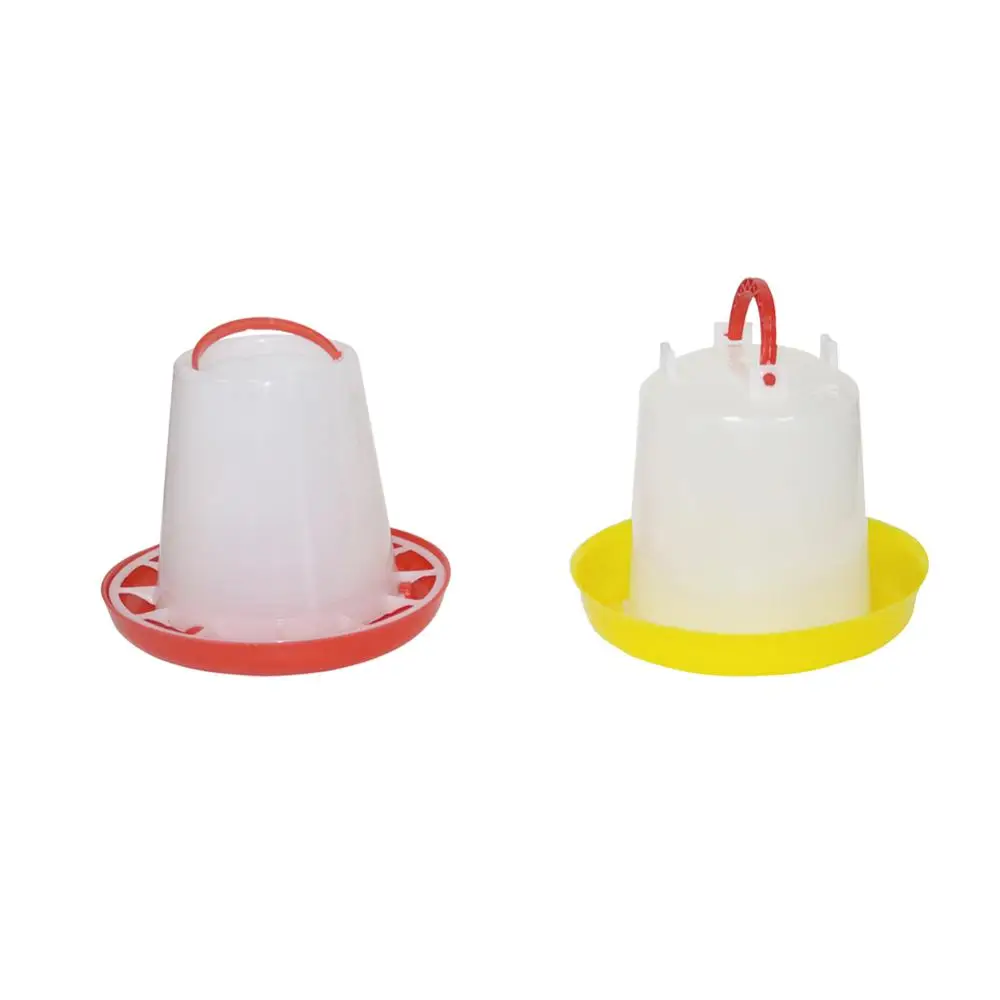 Poultry Feeder 1Kg Chicken Drinker/Feeder Duck Bird Drinking Cups Watering Container Farm Animal Supplies
