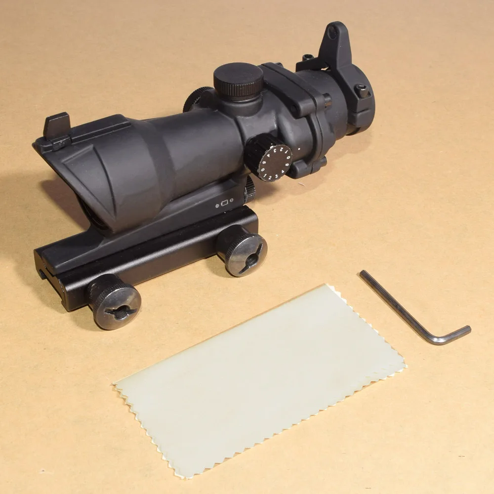 ACOG 1x35 охотничий прицел с красной зеленой точкой тактический для пневматической