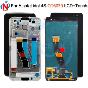 

5.5 inch For Alcatel Idol 4S Lcd Display Touch Screen Assembly Replacement Repair Parts For Alcatel Idol 4S OT6070 6070k 6070y
