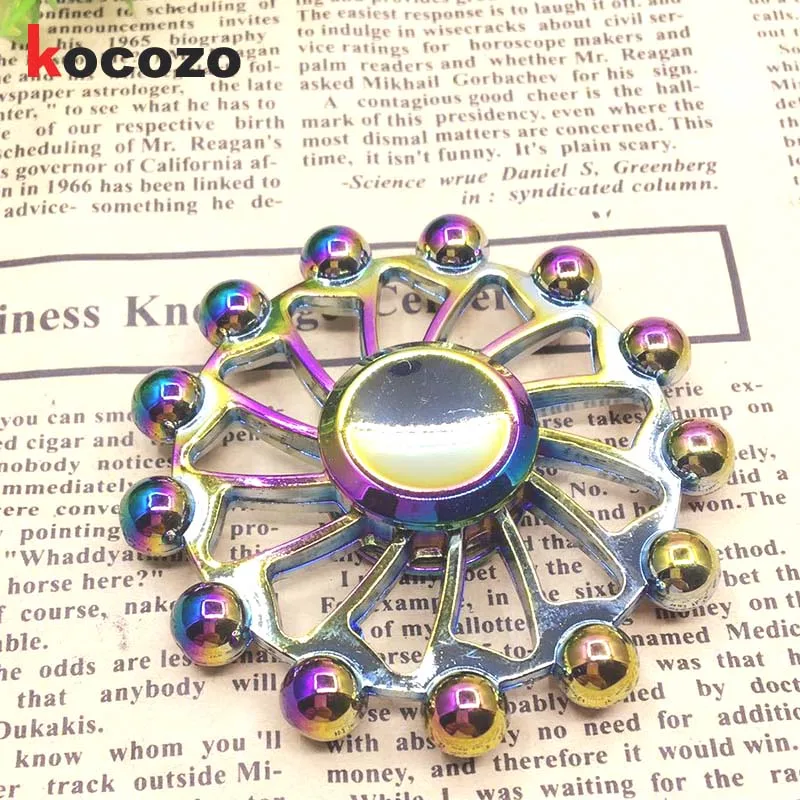 Ferris Wheel Fashion Spinners Metal Colorful Hand Gyro EDC Toys for Autism and ADHD Reduce