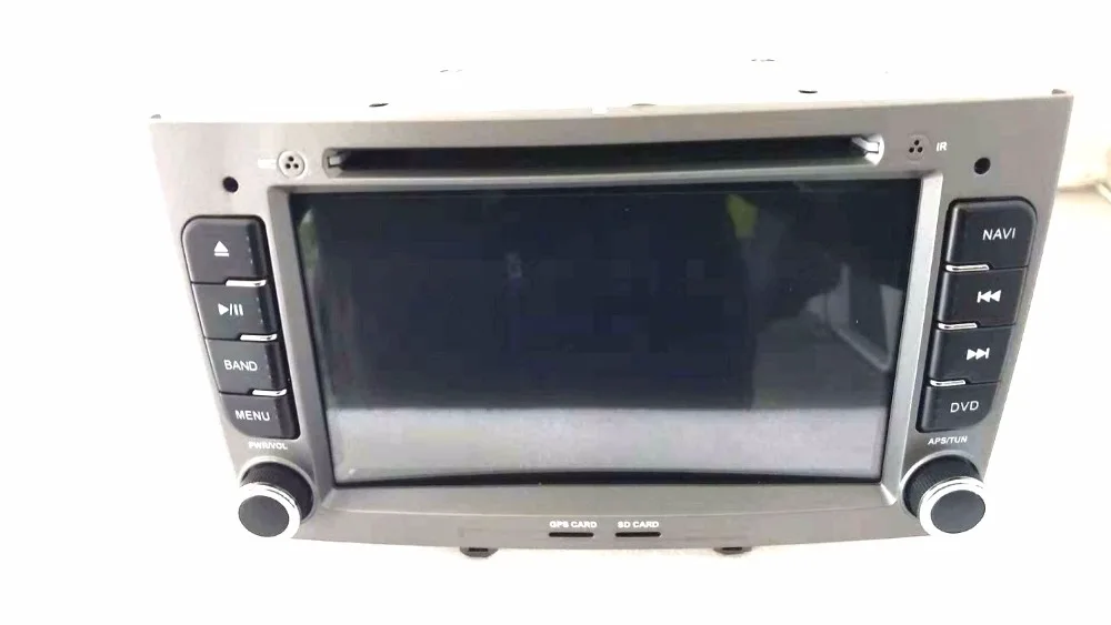 Cheap Car radio dvd GPS navigation Android 6.0 navigation for Peugeot 408  & 308 GPS RDS IPOD 3G 4G SWC Rearview Free 8GB Map card 1