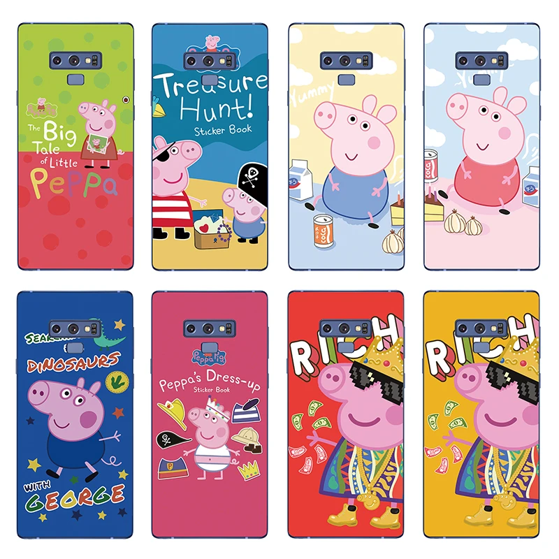 

For Samsung Galaxy Note 9 Silicone Case Back Cover For Samsung Galaxy Note 8 / S8 S9 Plus Soft TPU Case