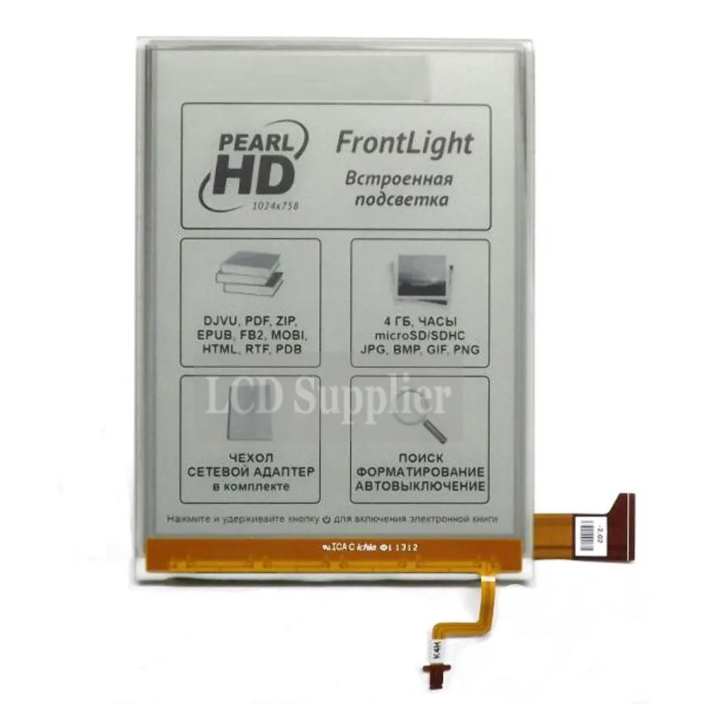 Baratos Original nuevo ED068TG1 (IF) Pantalla LCD + retroiluminada para KOBO Aura HD lector pantalla LCD envío gratis
