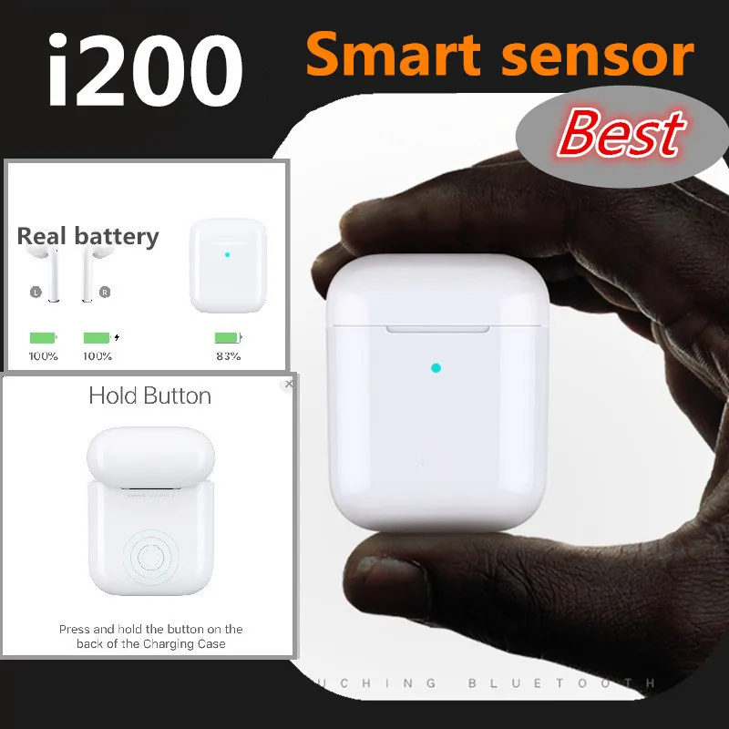 i200 TWS наушники датчик H1 Bluetooth 5.0 - купить