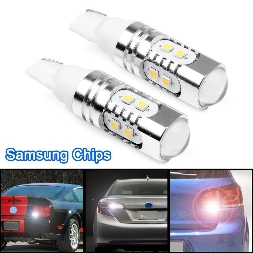 Par Super Lampada Branca Pingo T10 W5w 10 Led Samsung 2323 чип Can Bus 700lm|pingo t10|t10 w5ww5w can |