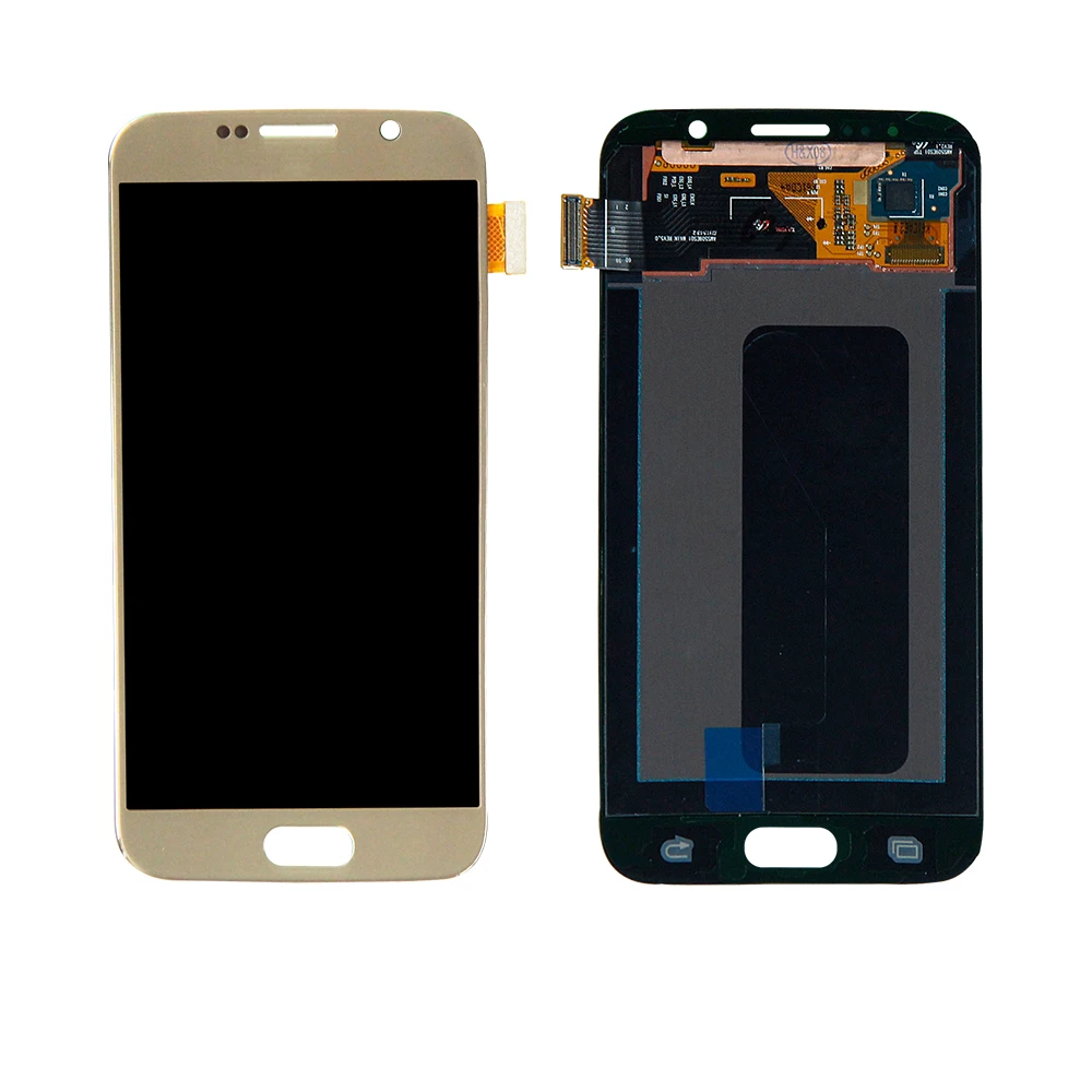 Free Shipping For Samsung Galaxy S6 G920P G920A G920T Touch Screen Digitizer LCD Display Assembly Panel