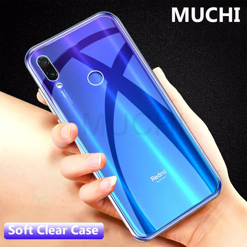 Чехол MUCHI для Xiaomi Redmi 7 простой мягкий TPU прозрачный чехол телефона Redmi7 |
