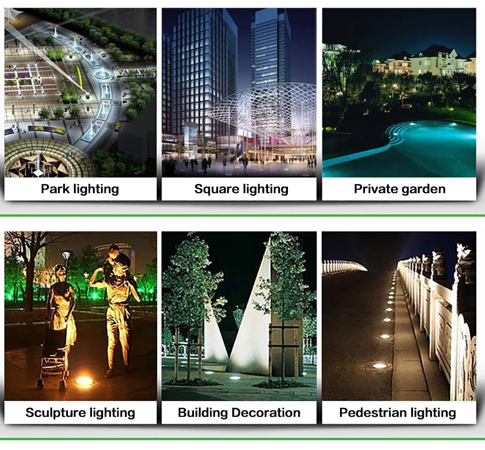 IP68 открытый наземный Сад Квадратный путь AC90-265V AC12V светодиодный подземный светильник торшер 18 Вт 24 Вт 36 Вт похороненный двор пятно пейзаж
