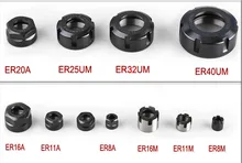 ER 32 Spring Collet Nut ER8 ER11 ER16 ER20 ER25 ER32 ER40 ER50 Nut A Type M Type Nut CNC Milling Machine Engraving Lathe Tool