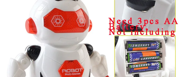 Электронные вращающиеся умные космические танцевальные роботы прогулочные Игрушки с музыкальным светом для детей астронавт игрушка