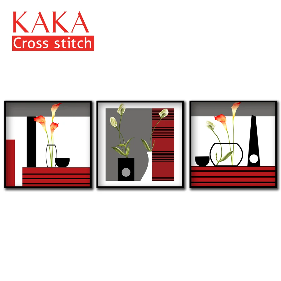 

Cross stitch kits,Embroidery needlework sets with printed pattern,11CT-canvas for Home Decor Painting,Cartoon Full NCKC004