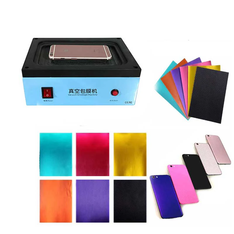 

Mobile Phone Vacuum Envelope Machine For Phone Back Cover Envelope For iPhone Samsung All model Smart phones Heat Repair Tool