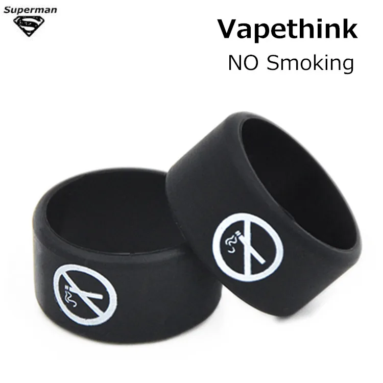 

10pcs vapethink NO-Smoking for box mod E Cig atomizer DIY RAD tank vaporizer Vape Band ring electronic cigarette accessories