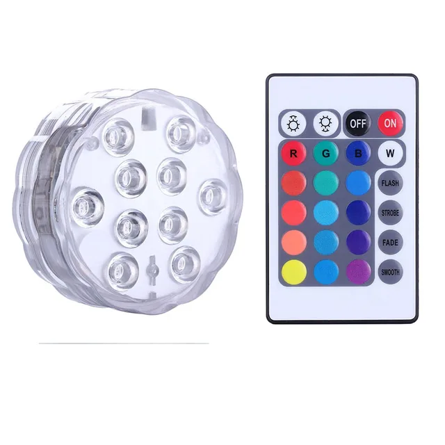 Batterij Aangedreven Dompelpomp LED Lamp met Afstandsbediening/RGB ... Batterij Aangedreven Dompelpomp LED Lamp met Afstandsbediening/RGB ...
