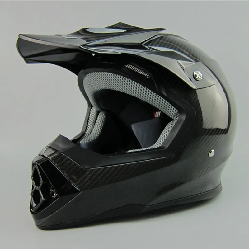 Discount Free shipping AMU light weight Carbon fiber motorcycle helmet