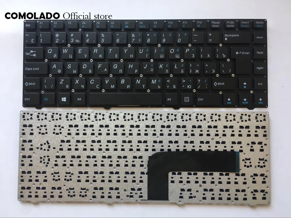 RU Russian Keyboard for Pegatron B14Y B34FD DNS Black With frame keyboard RU Layout