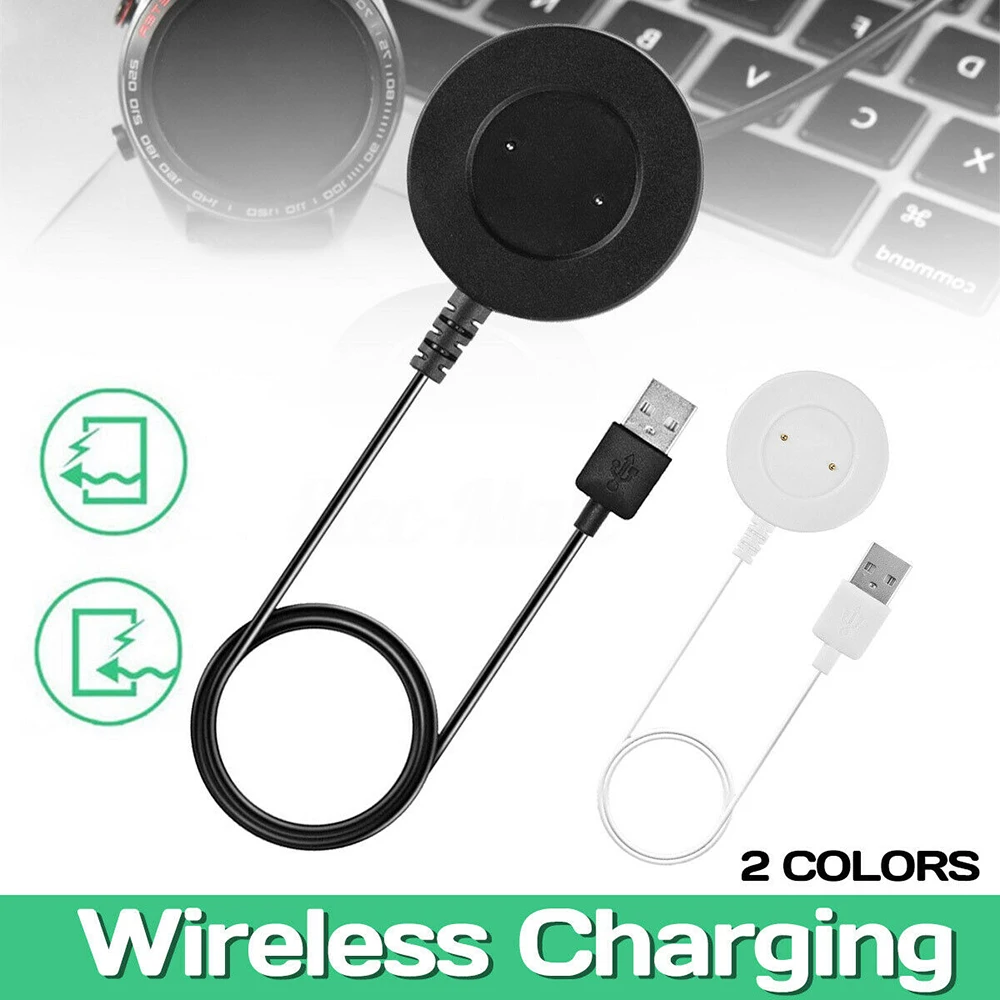 

1m Smart Watch Chargers USB Cable Portable Charging Dock Cradle Magnetic Fixed Charger Power Supply for Huawei GT Honor Magic