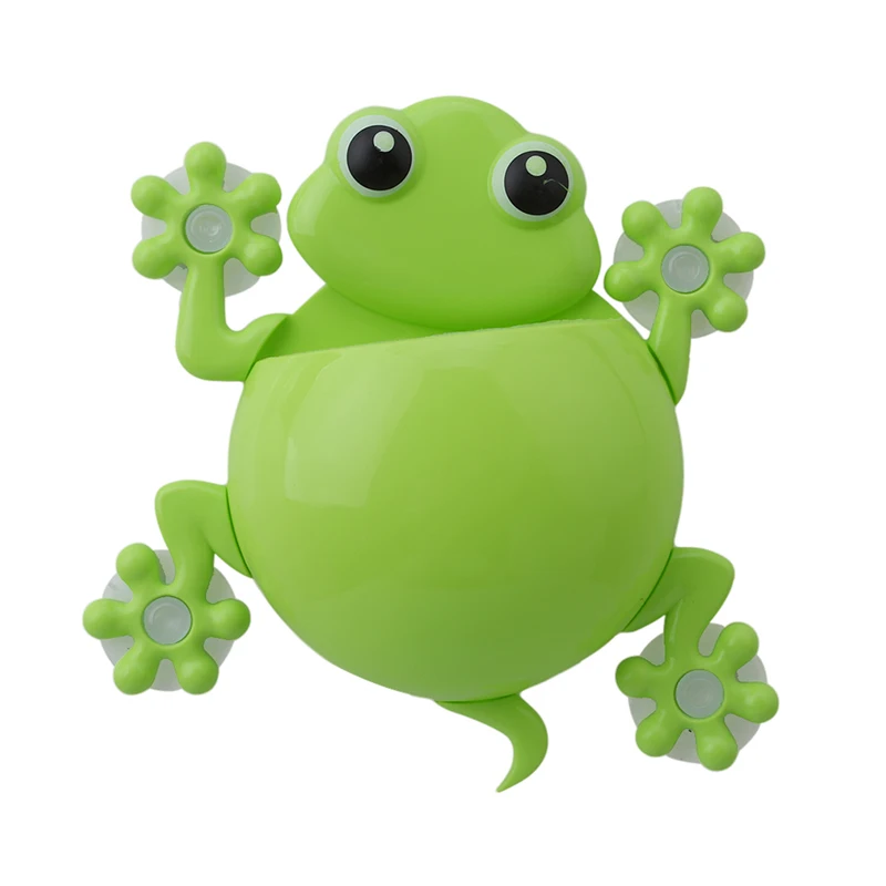 1 قطعة الحيوان الضفدع الطفل فرشاة أسنان من السيليكون حامل الأسرة مجموعة جدار الحمام شماعات شفط تخزين أداة 1 قطعة الحيوان الضفدع الطفل فرشاة أسنان من السيليكون حامل الأسرة مجموعة جدار الحمام شماعات شفط تخزين أداة