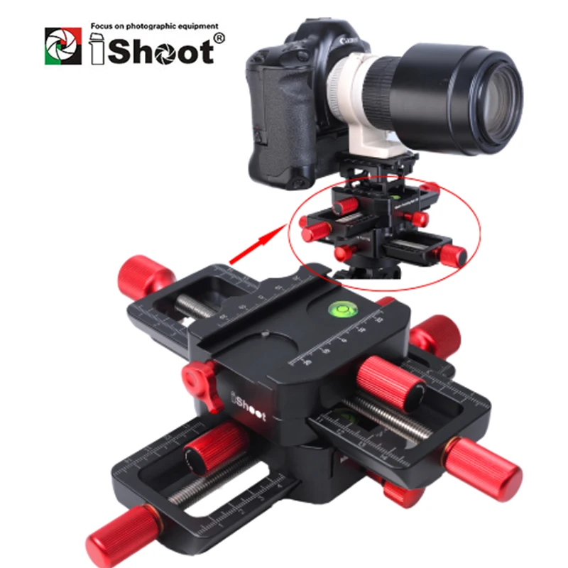 4 сторонняя макрофокусировочная направляющая iShoot 150 мм ползунок головка крупного
