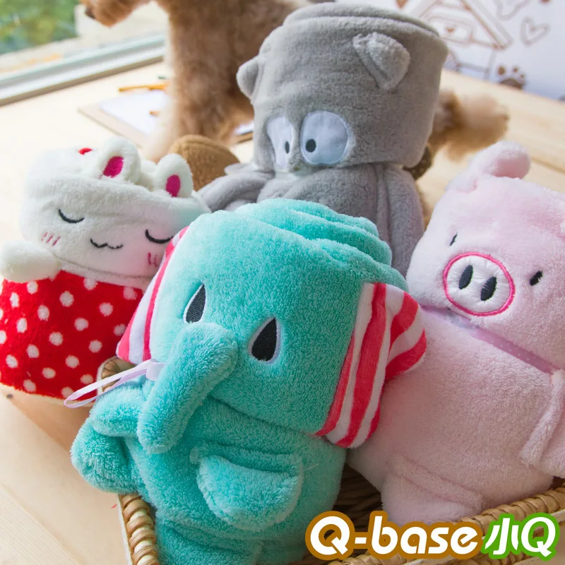 

Cartoon Cute Dog Blanket Elephant Rabbit Owl Pig Cuddly Soft Warm Pets Animals Towel Goods For Small Chihuahua Yorkie Dachshunds