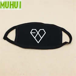 1PC Kpop EXO Heart Logo Cotton Dustproof Mouth Face Mask Unisex Cycling Anti-Dust Facial Protective Cover Masks 18532 1PC Kpop EXO Heart Logo Cotton Dustproof Mouth Face Mask Unisex Cycling Anti-Dust Facial Protective Cover Masks 18532