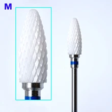 Лидер продаж, керамические фрезы для ногтей, электрическая пилка для ногтей, керамический инструмент для маникюра, педикюра, фрезерный станок, оборудование