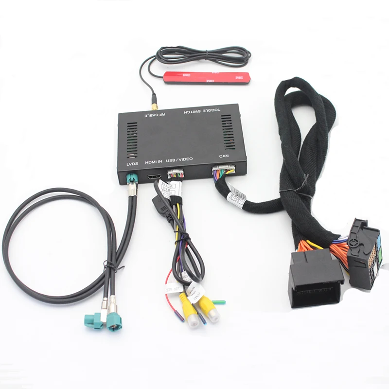 Cheap Aftermarket Adapter Multimedia A6 C7 MMI Small Screen OEM Wireless Apple CarPlay Solution Retrofit with Reverse Camera for Audi 5