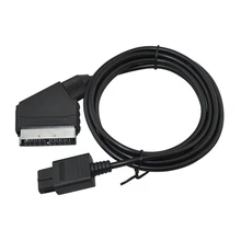 A/V ТВ видеоигры кабель Scart кабель для nintendo SNES для Gamecube и N64 Консоль совместима с системой NTSC