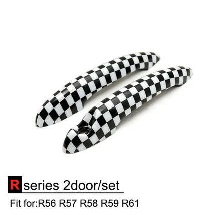 TTCR-IICar дверная ручка оболочка ABS пластиковая крышка Крышка для Mini Cooper S Countryman Clubman R56 F56 F55 F54 F57 F60 R55 R58 R61 R60 - Цвет: Слоновая кость