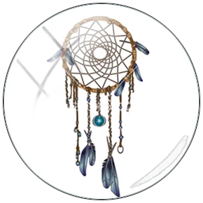 TAFREE beauty Dreamcatcher Рисунок 5 шт. 12 мм/15 мм/16 мм/18 мм/20 мм/25 мм круглый стеклянный кабошон демонстрационный плоский задний вывод - Цвет: BM02