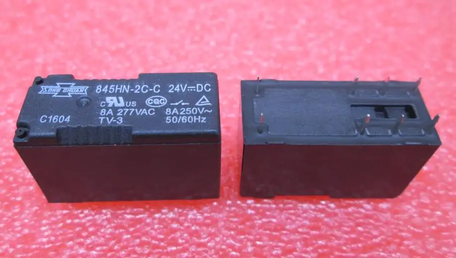 Горячая новинка реле 845HN-2C-C-24VDC 845HN-2C-C 24VDC 845HN-2C 845HN 24vdc 24В SONGCHU DIP8 | Обустройство дома
