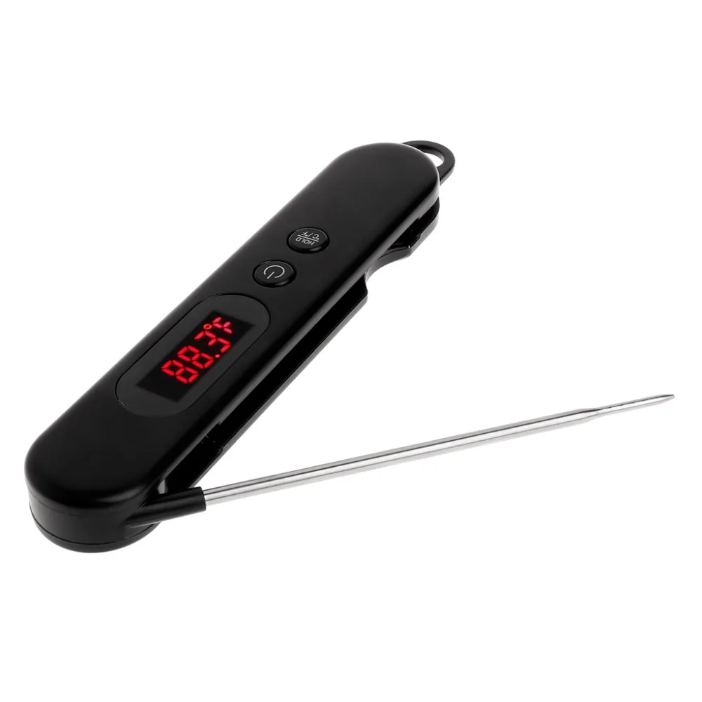 

Digital Folding Food Thermometer C/F for Kitchen BBQ Oven Cooking Meat w/ Magnet