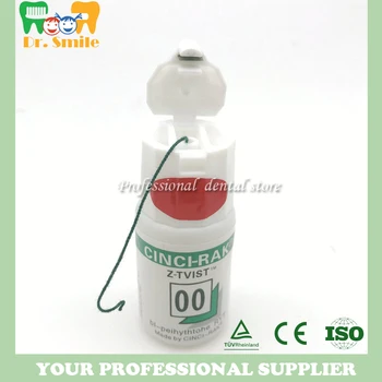 

Dental Thread Disposable Gingival Retraction Cord Knitted Cotton Gum Line Dentist Material 1 Bottle Size 0 00 000