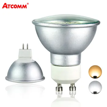 通販 Gu10 Mr16 Ledスポットライト電球10-30ボルト110ボルト220ボルト高ルーメン2835 Smdチップ36 54 72 Leds Gu10アンプルledアルミライト無ちらつき