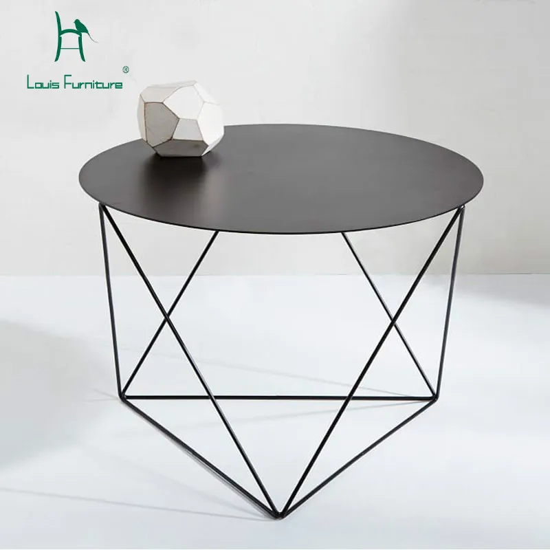 Журнальные столики Louis Fashion минималистичный Железный Маленький журнальный