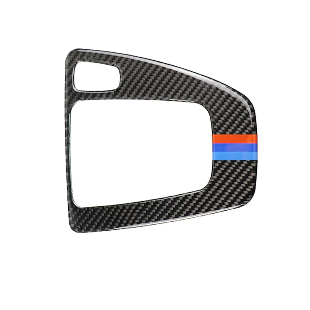 Коробка переключения передач из углеродного волокна для BMW E90 автомобильный рычаг переключения передач декоративные наклейки Накладка для BMW E92 E93 CB