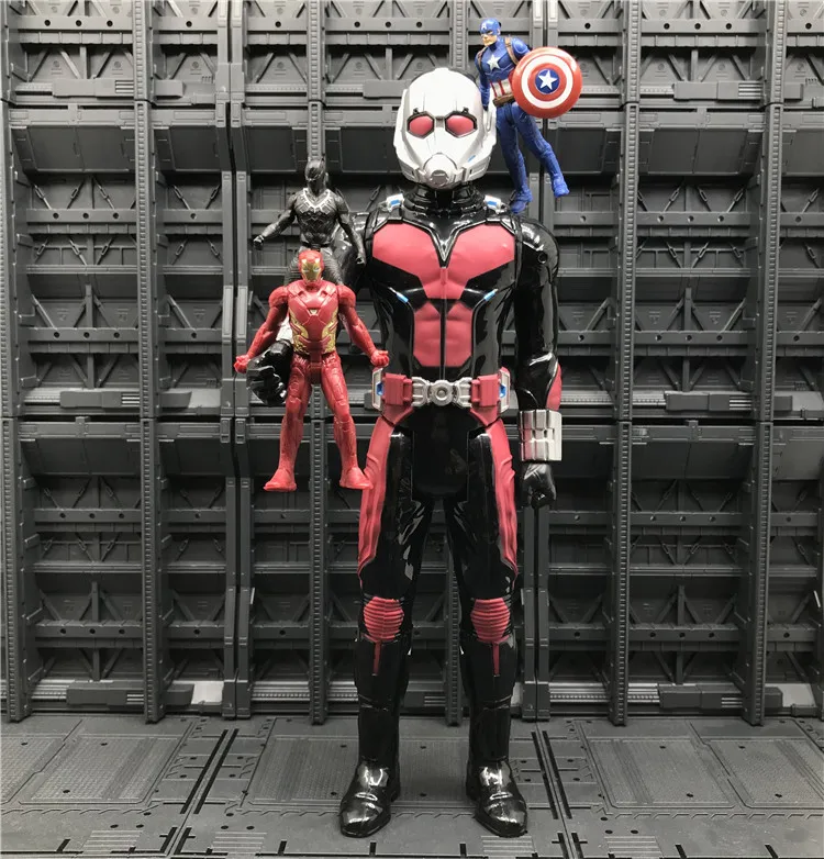

Superhero Hot Captain America Huge Ant-Man 2 Action Figure Enlarge 30CM PVC Collection Model Antman Toy For Gift 267