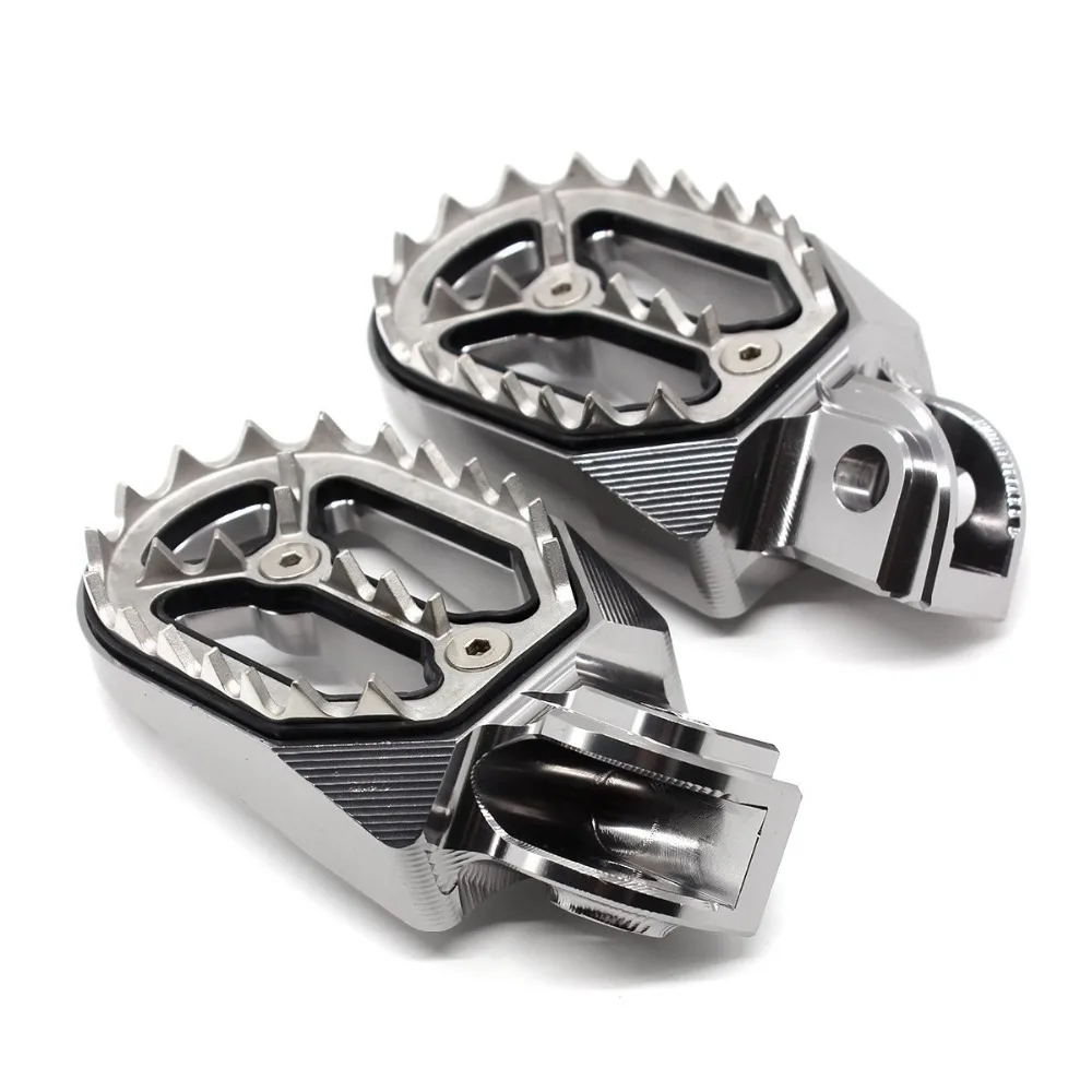 CNC MX Aluminum Dirt Bike Pit Motocross Foot Peg Foot Rests Pedal Footpeg For Husqvarna KTM 85cc-530cc All 2005 - 2015 Footrests CNC MX Aluminum Dirt Bike Pit Motocross Foot Peg Foot Rests Pedal Footpeg For Husqvarna KTM 85cc-530cc All 2005 - 2015 Footrests