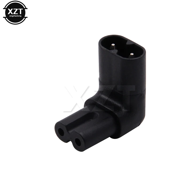 1 шт. удлинитель IEC320 iec C7 C8 под углом 90 градусов|ac adapter connector|degree angle90 degree connector |