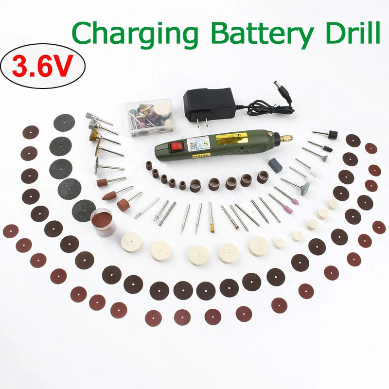 

3.6V Charging Battery Dremel Charge Mini Electric Drill DC Grinders Cordless Drills Polishing Machine Dremel Electric Power Tool
