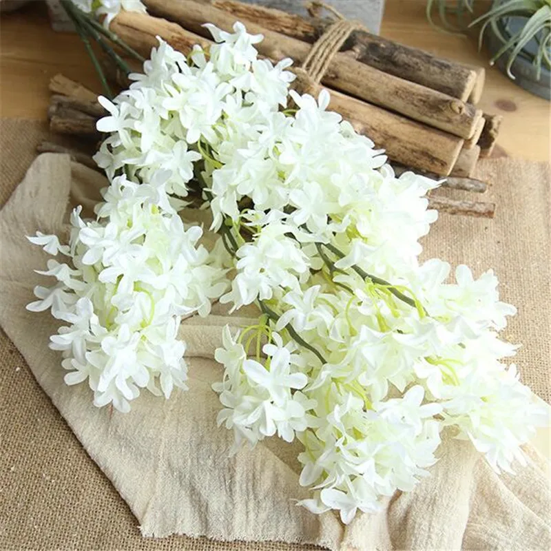

Layout engineering cross cherry blossom artificial flower home decoration wedding decoration hand bouquet wall fake flowers