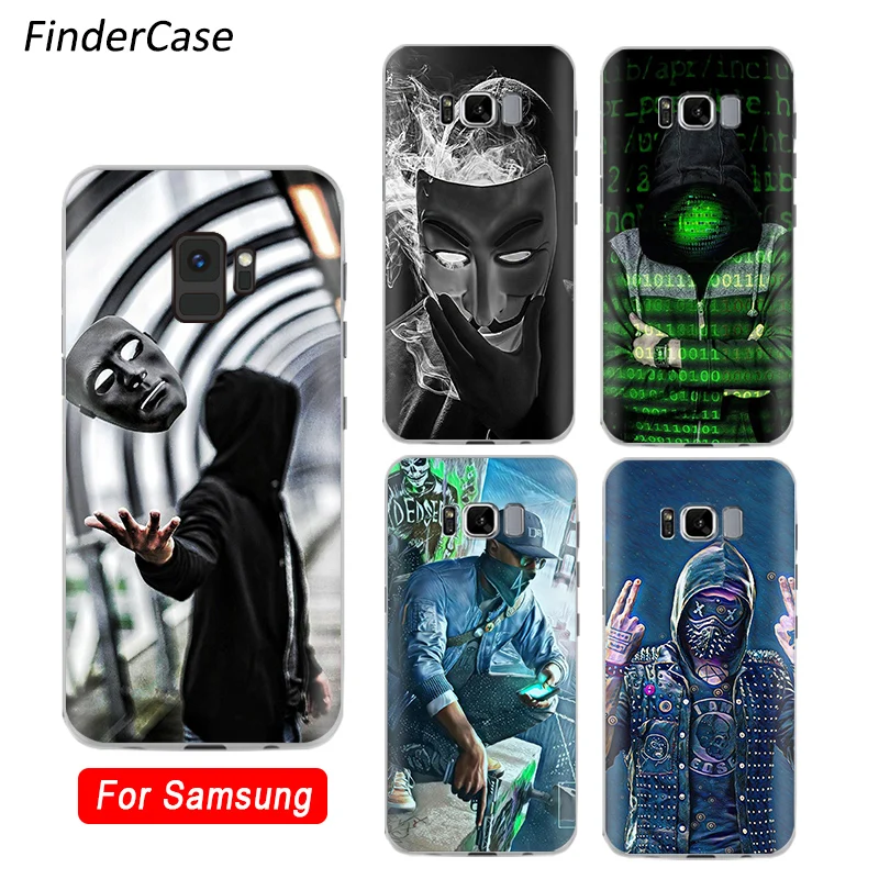 

FinderCase for Samsung j5 2017 Case Hacker Phone Cover for Samsung S4 S5 S6 S7 Edge S9 Plus Note 8 2 3 4 5 A5 A7 J5 2016 J7 2017