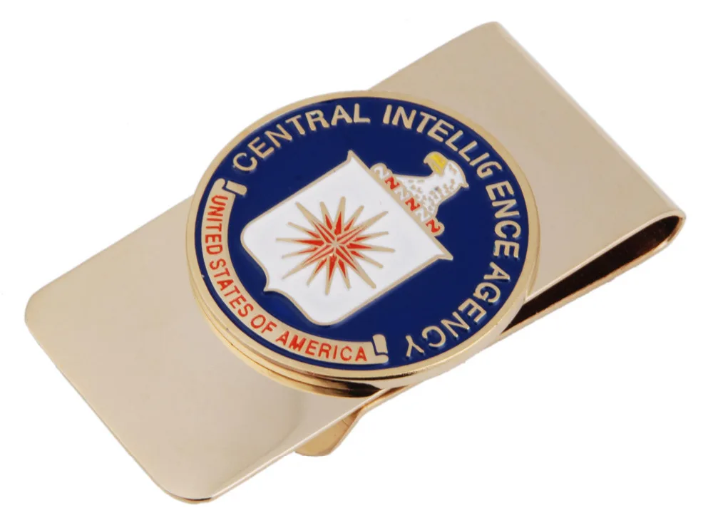 

US UNITED STATES CIA CENTRAL INTELLIGENCE AGENCY MONEY CLIP- World military Store