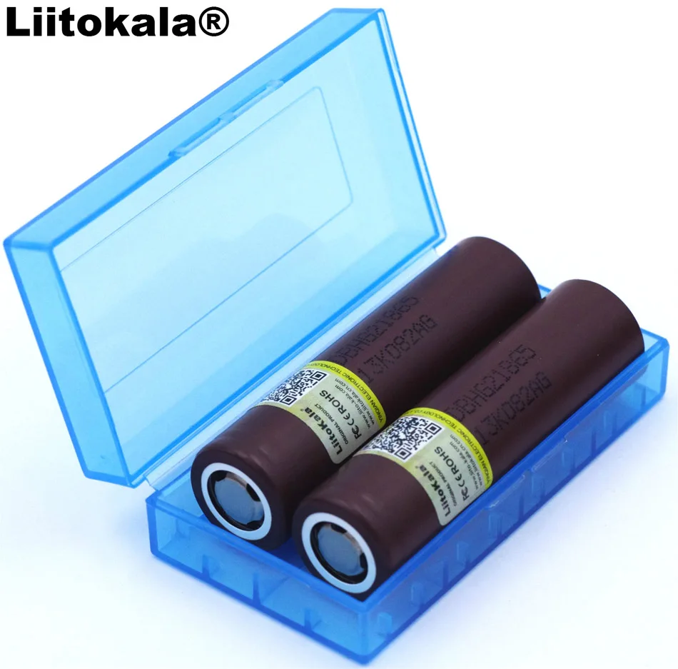 Liitokala для HG2 HG2 18650 3000 мАч 18650HG2 3,6 В батарея разряда 20А, выделенная батарея питания+ коробка для хранения